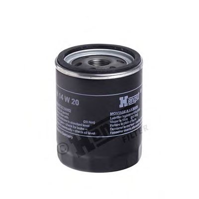 HENGST FILTER h14w20 -  Фильтр масляный двигателя